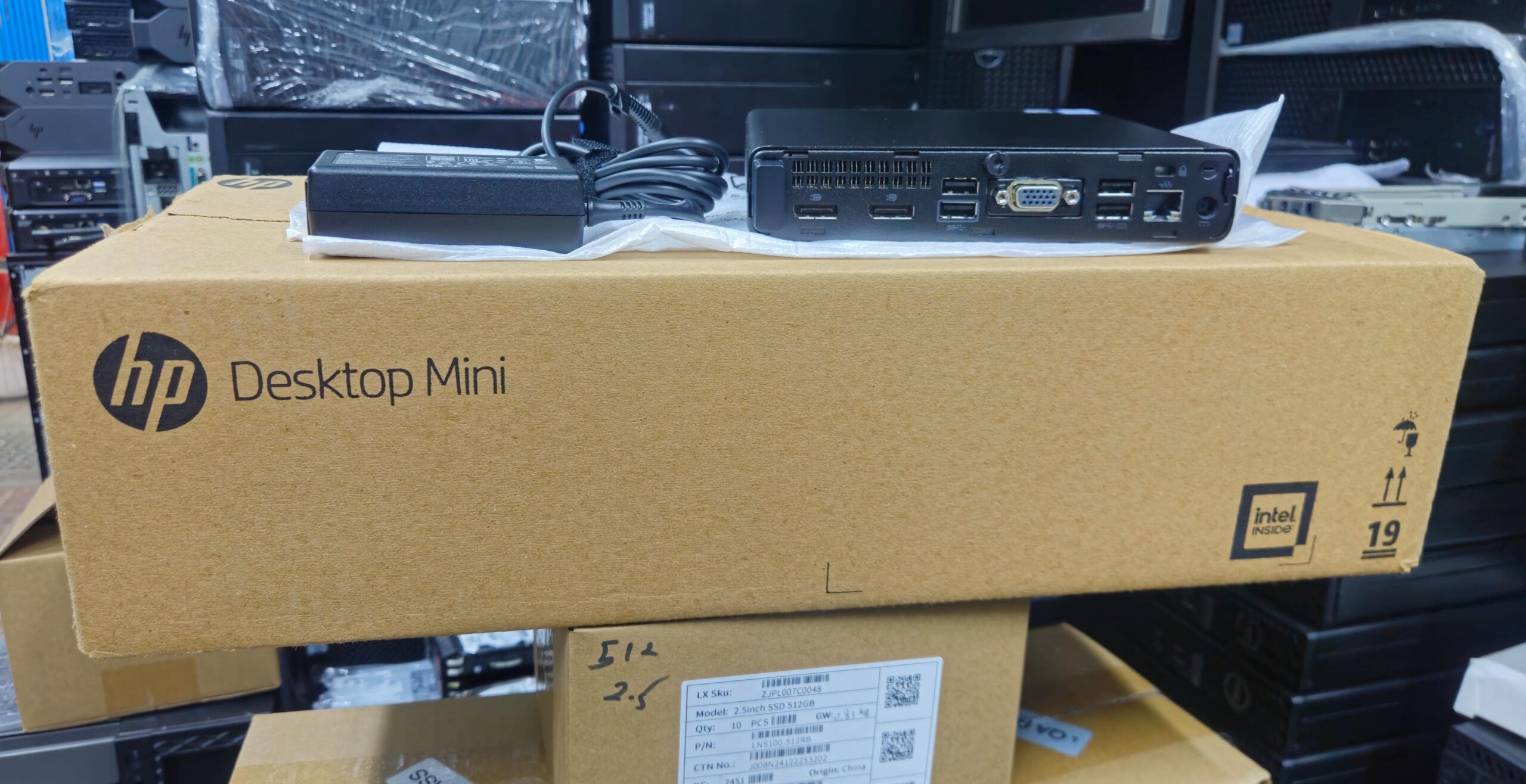 HP G4 MINI PC BACK
